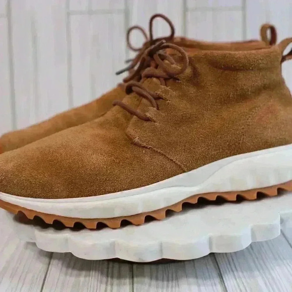 Cole Haan Grande Explore All Terrain Size 8.5 Suede tan suede ankle boot - Picture 4 of 11